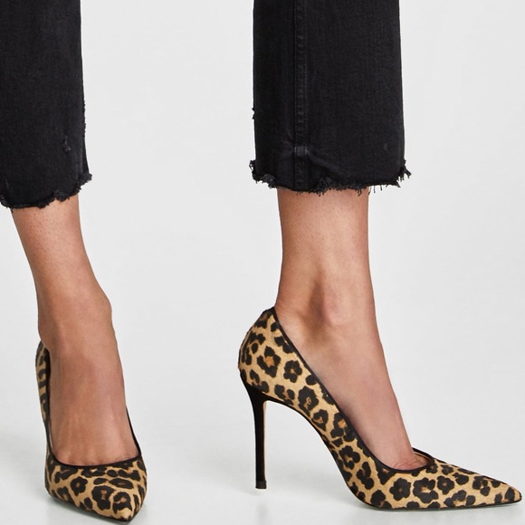 Zara Leopard Heels - Picture 5 of 7